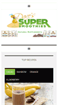 Mobile Screenshot of davessupersmoothies.com